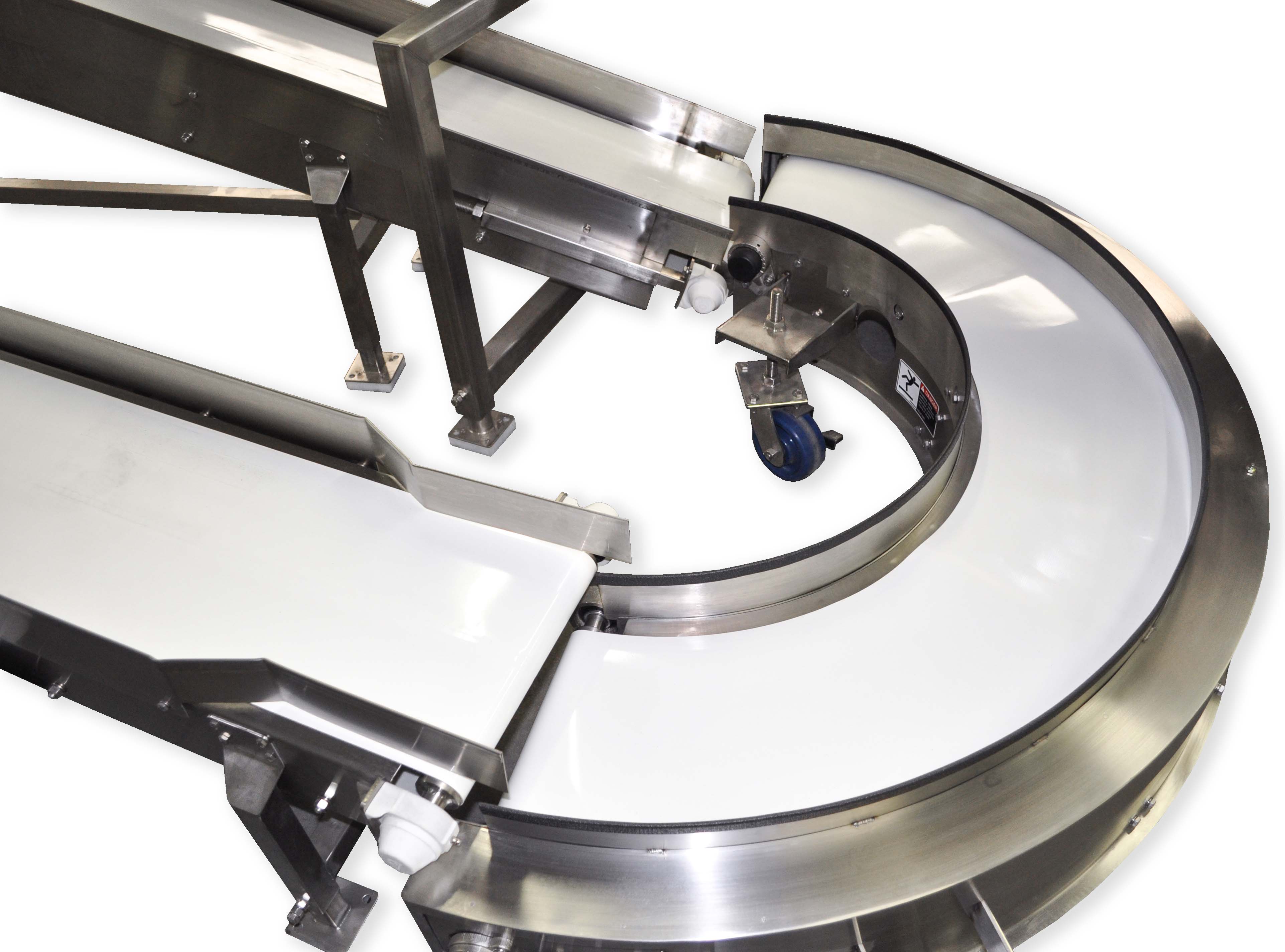 Almonds Plastic Belt Edit | Mat Top Conveyors | Laughlin Conveyor
