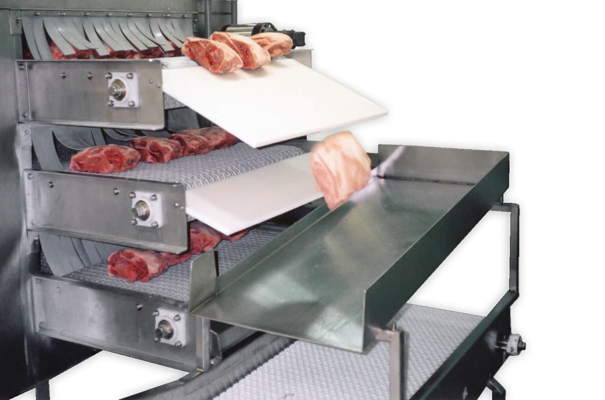 Meat Poultry | Sanitary Metal Belt Conveyors | Laughlin Conveyor