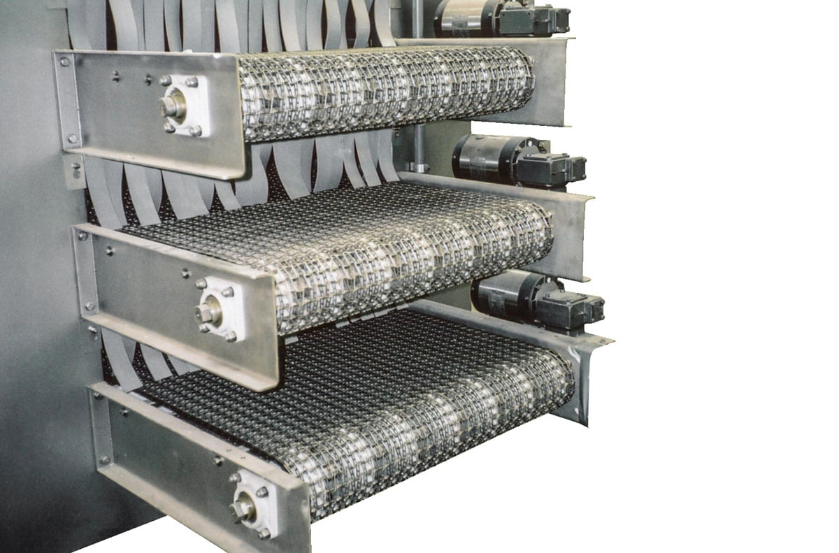 Metal | Sanitary Metal Belt Conveyors | Laughlin Conveyor
